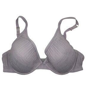 ThirdLove Lace Everyday Bra 38C Lavender Purple Underwire Adjustable Straps